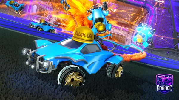 A Rocket League car design from FiNAL-ViLLAiN