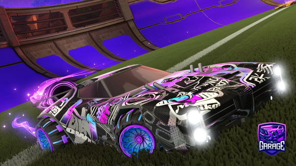 A Rocket League car design from Tate_RL123