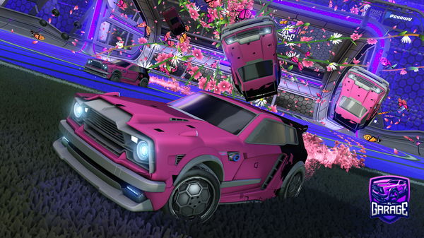 A Rocket League car design from BLOOZE_CLASSIX