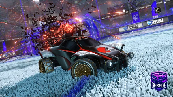 A Rocket League car design from smh252