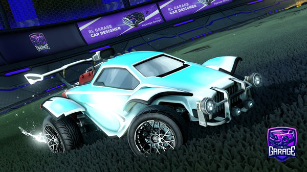 A Rocket League car design from Albinus09