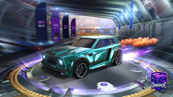 A Rocket League car design from Briab