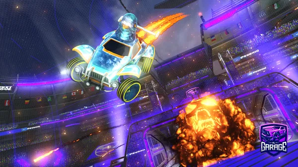 A Rocket League car design from Shooteo2313