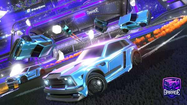 A Rocket League car design from Hooikaika