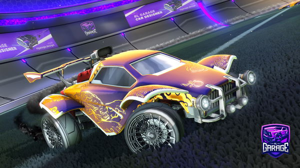 A Rocket League car design from Psn_StormBlazeYT