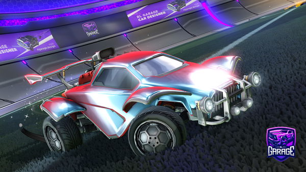 A Rocket League car design from FEY-Horizon