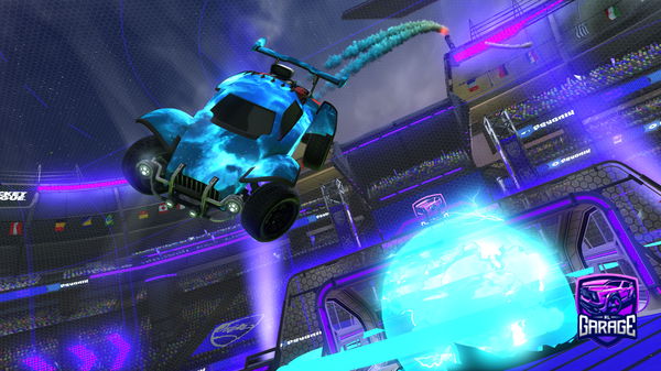 A Rocket League car design from hefferl