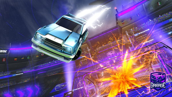 A Rocket League car design from w91k