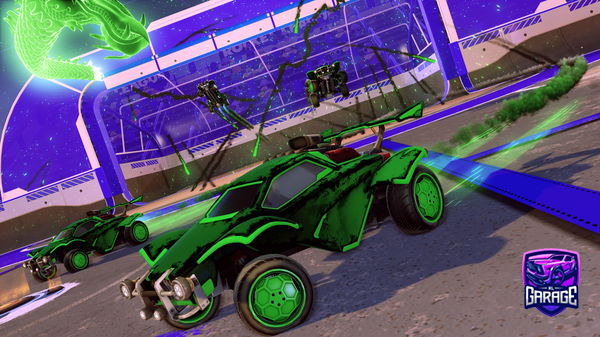 A Rocket League car design from Centek