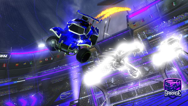 A Rocket League car design from RepeatSyphe123qwe