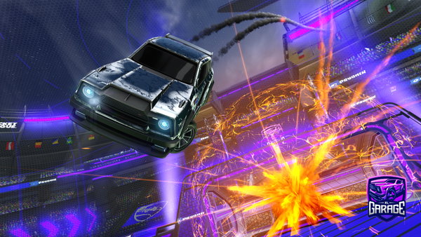 A Rocket League car design from DybalaGrosser