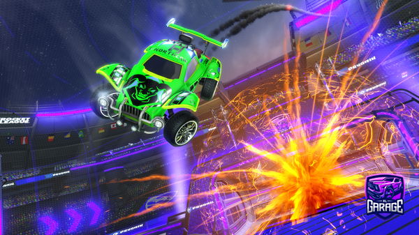 A Rocket League car design from bennettkelley15