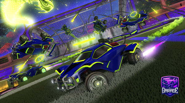 A Rocket League car design from Camp4w1n