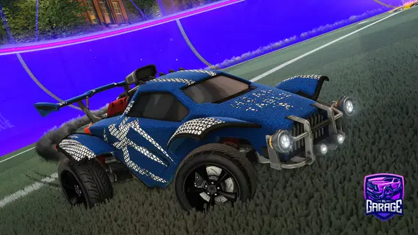 A Rocket League car design from WFC_NOXY