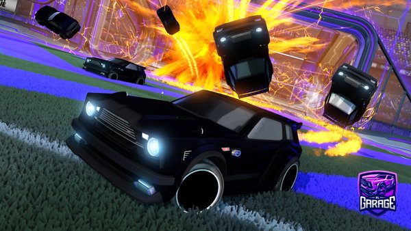 A Rocket League car design from RLRTSSL