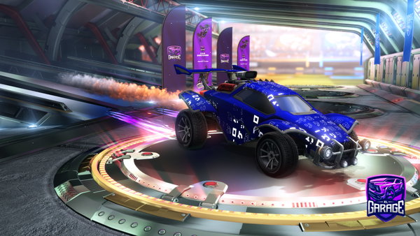A Rocket League car design from Crashnin_Band