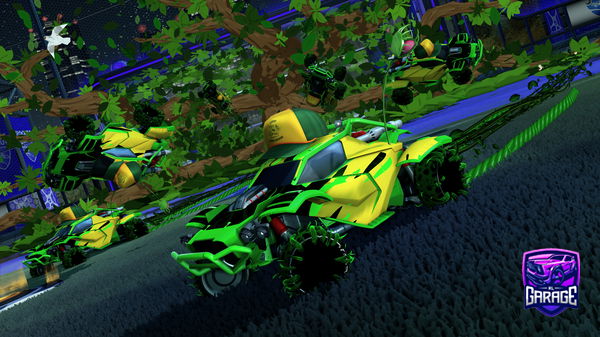 A Rocket League car design from MrRogers143