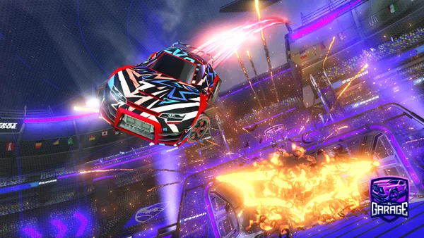 A Rocket League car design from alikvk01