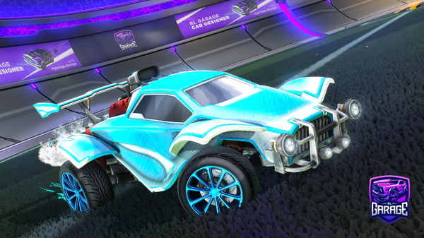 A Rocket League car design from Lewjz