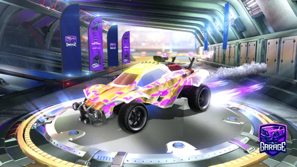 A Rocket League car design from dxkb