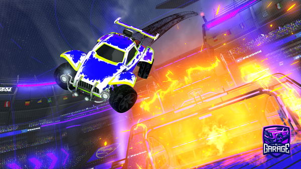 A Rocket League car design from Gibbo73