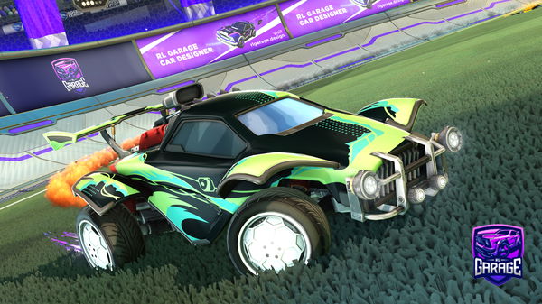A Rocket League car design from midovx