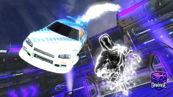 A Rocket League car design from firey727ercru