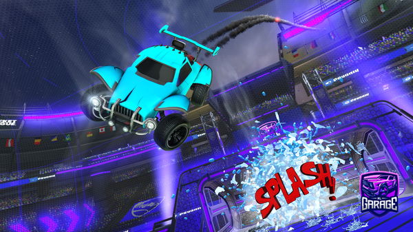 A Rocket League car design from Al-gaming