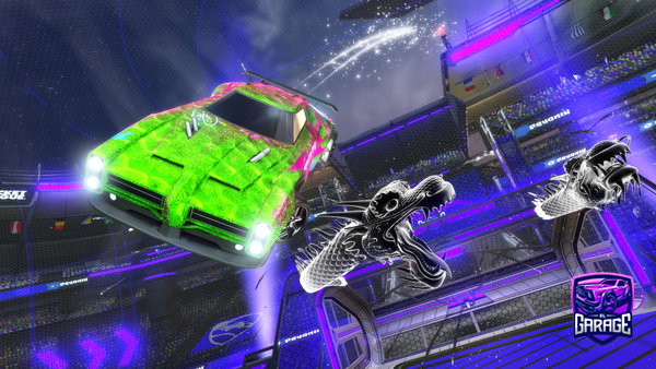 A Rocket League car design from reako