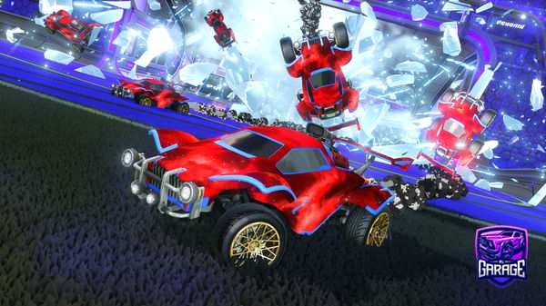 A Rocket League car design from Himynameishammy