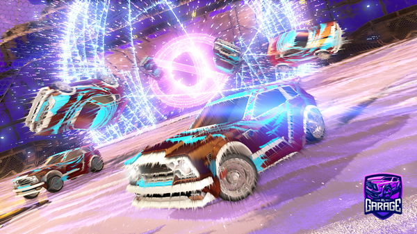 A Rocket League car design from DrakenRazZ