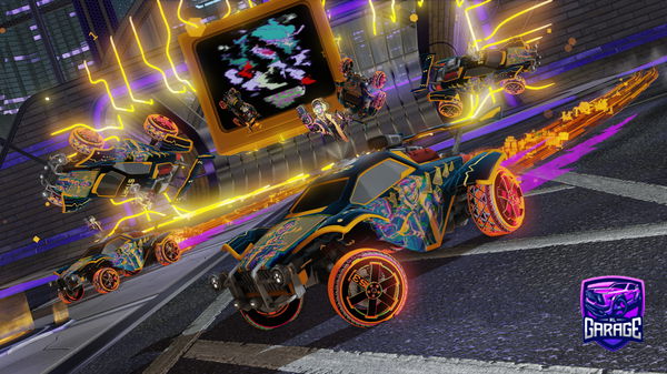 A Rocket League car design from MrRogers143