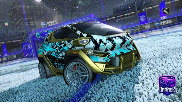 A Rocket League car design from violet22