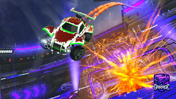 A Rocket League car design from Mi7Ra