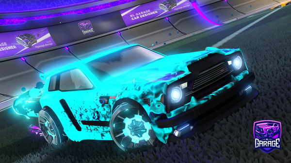 A Rocket League car design from Xbreaker