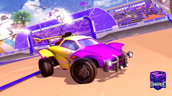 A Rocket League car design from Cobra_wildfire