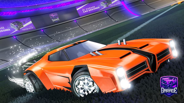 A Rocket League car design from MrUnicorn888