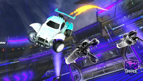 A Rocket League car design from jannike