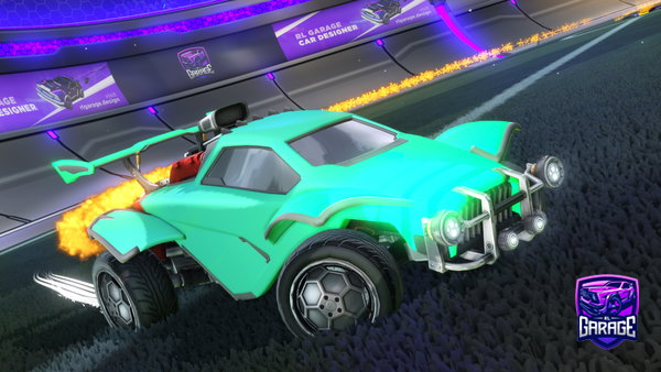 A Rocket League car design from User382778299473727