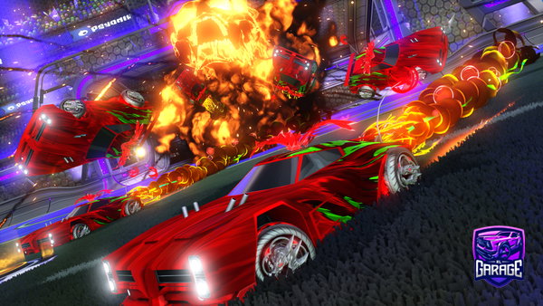 A Rocket League car design from SadOxymoron