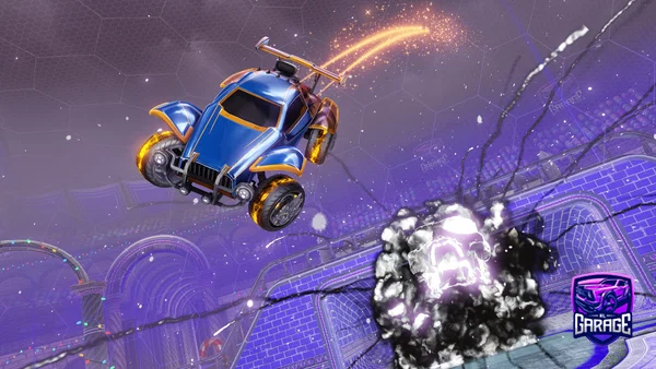 A Rocket League car design from valenk8k