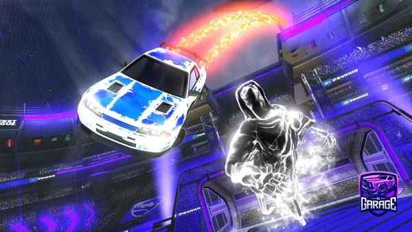 A Rocket League car design from Manuxxo