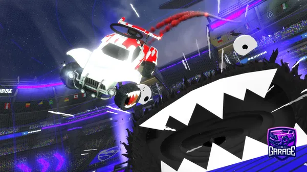 A Rocket League car design from Speed-Yousef