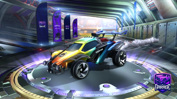 A Rocket League car design from Libellulle