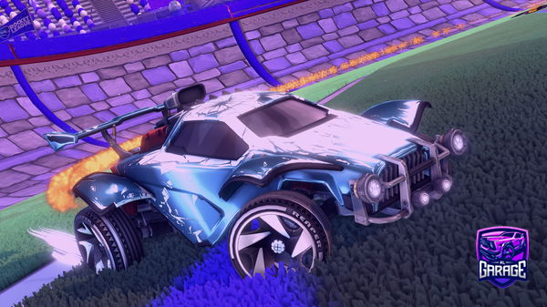 A Rocket League car design from VeNxM_42