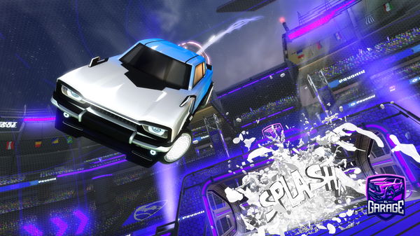 A Rocket League car design from alpogah