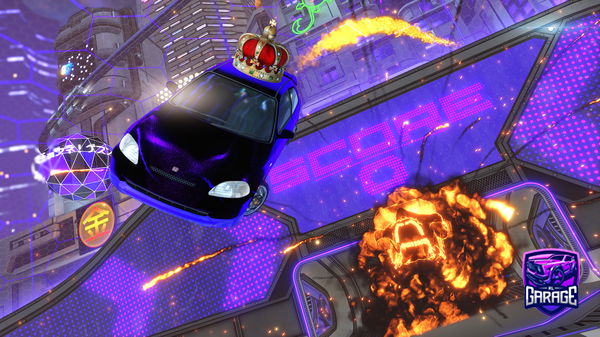 A Rocket League car design from Al3x_goat