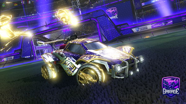 A Rocket League car design from quollguy36