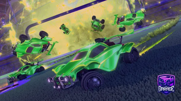 A Rocket League car design from Biscuit18