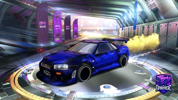 A Rocket League car design from japrix